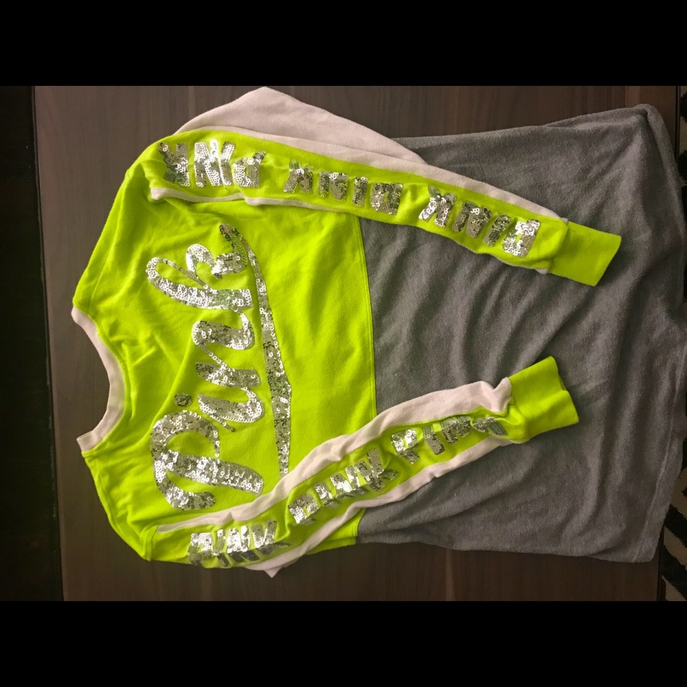 Pink long sleeve shirt